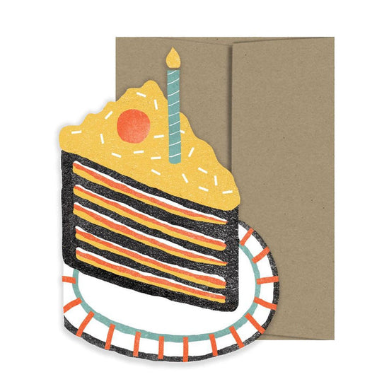 Card - Birthday - Piece of Cake by Isatopia
