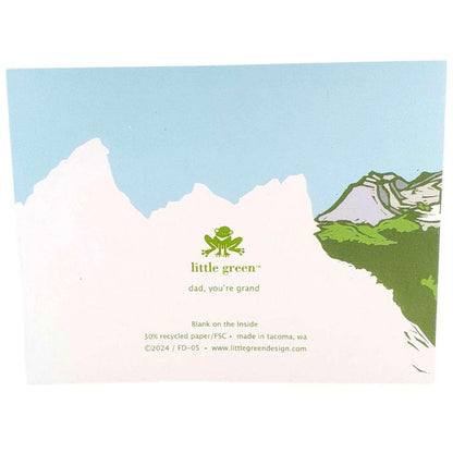 Card - Fathers Day - Dad You're Grand by Little Green