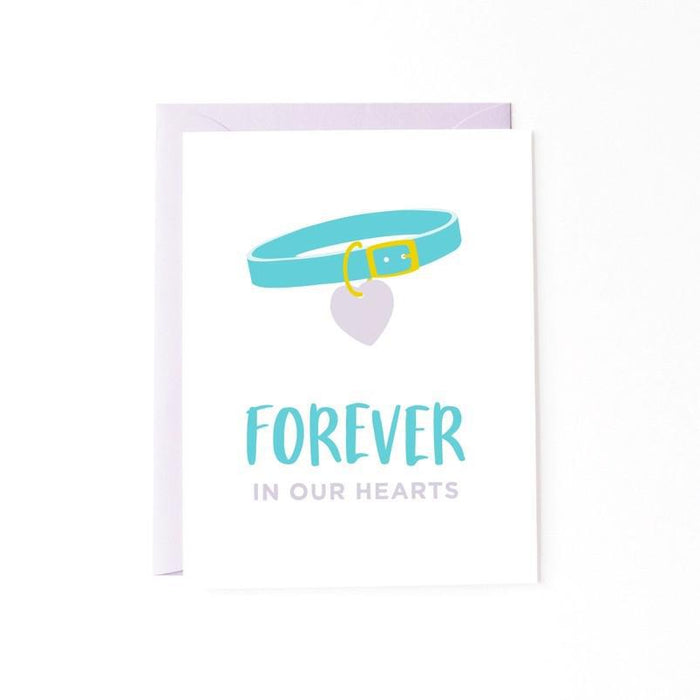 Card - Sympathy - Forever In Our Hearts by Graphic Anthology