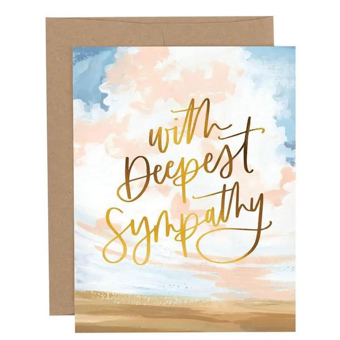 Card - Sympathy - Plains Landscape by 1Canoe2