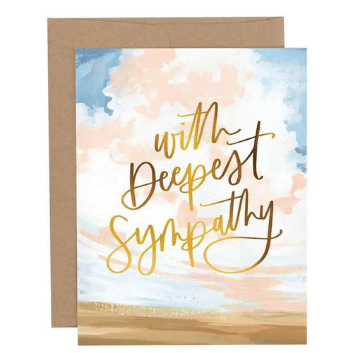Card - Sympathy - Plains Landscape by 1Canoe2