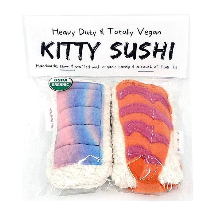 Cat Toy - Catnip Sushi (Set of 2) by Miso Handmade