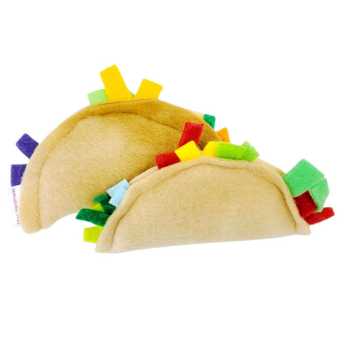 Cat Toy - Catnip Tacos (Set of 2) by Miso Handmade