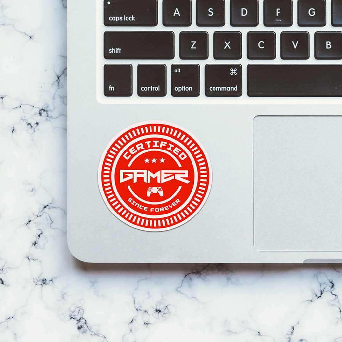Certified Gamer Sticker - Stickers | STICK IT UP