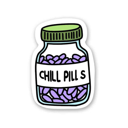 Chill Pill Sticker - Stickers | STICK IT UP
