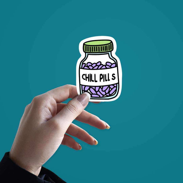 Chill Pill Sticker - Stickers | STICK IT UP