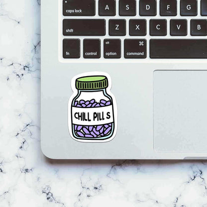 Chill Pill Sticker - Stickers | STICK IT UP