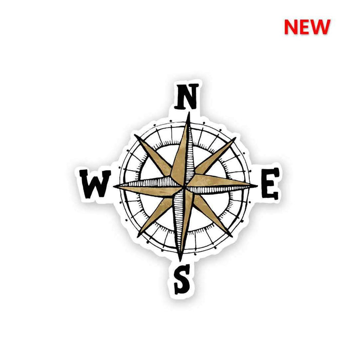 Compass V2 Sticker - Stickers | STICK IT UP
