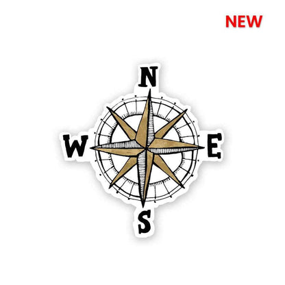 Compass V2 Sticker - Stickers | STICK IT UP
