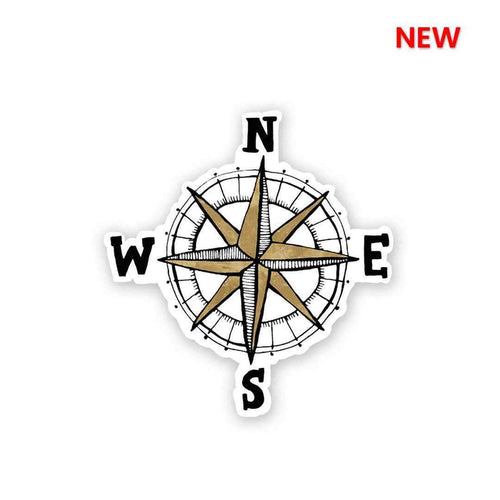 Compass V2 Sticker - Stickers | STICK IT UP