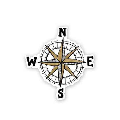 Compass V2 Sticker - Stickers | STICK IT UP