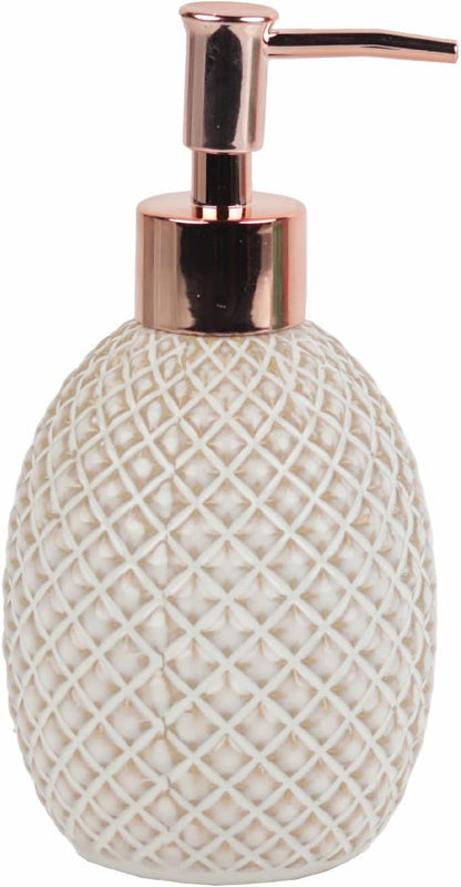 Criss Cross Pattern Soap Dispenser