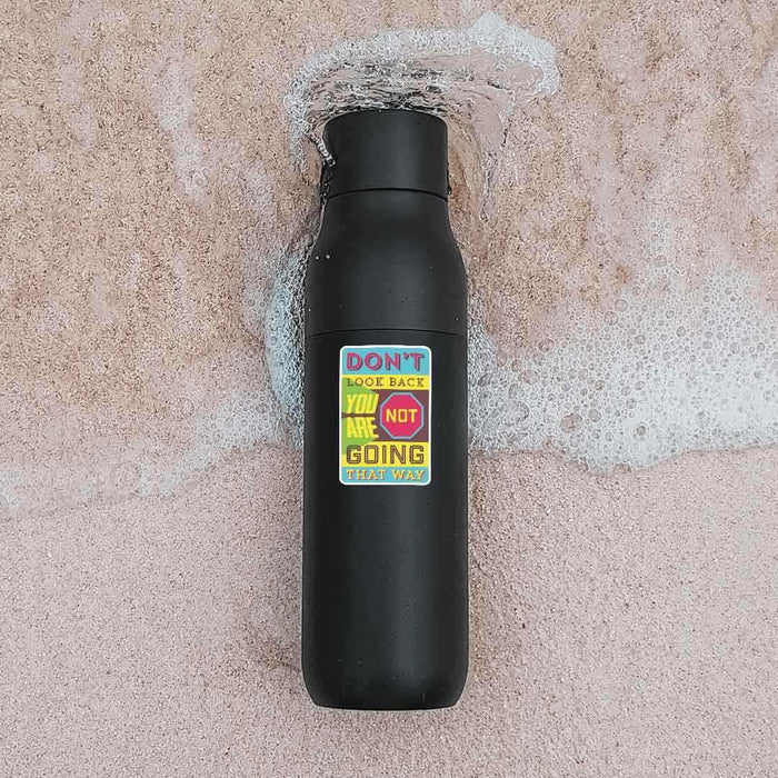 Don't Look Back Sticker - Stickers | STICK IT UP
