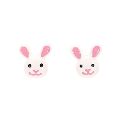 Earrings - Bunny Studs by Mariposa Miniatures