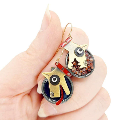Earrings - Chow Hound by Chickenscratch