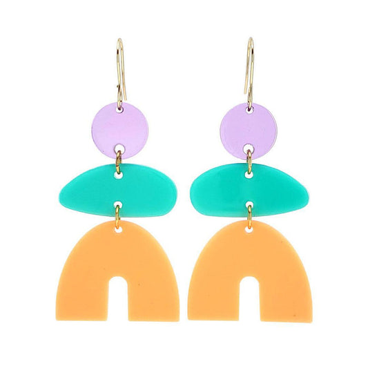 Earrings - Chubby Arch (Sunset Pop) by Chubby Bunny