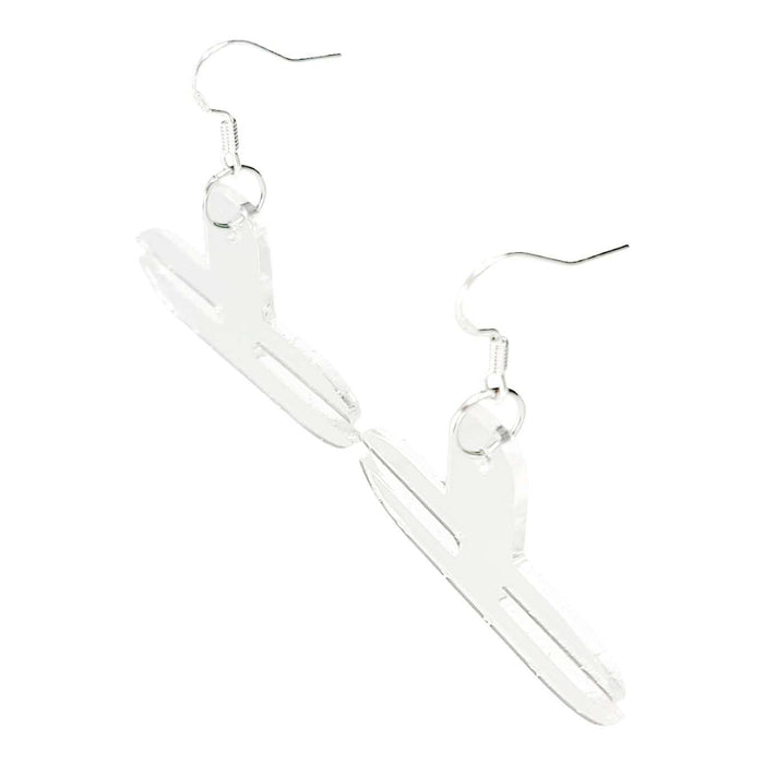 Earrings - Horizontal Clear-Ings Enamel Pin Earring Converters by Pop Pastel