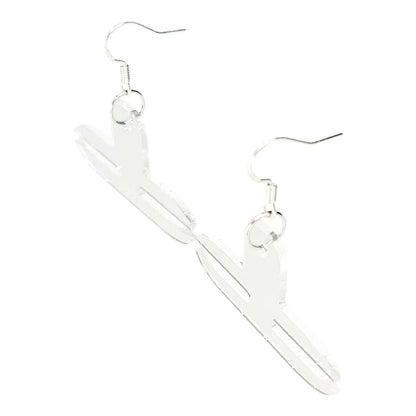 Earrings - Horizontal Clear-Ings Enamel Pin Earring Converters by Pop Pastel