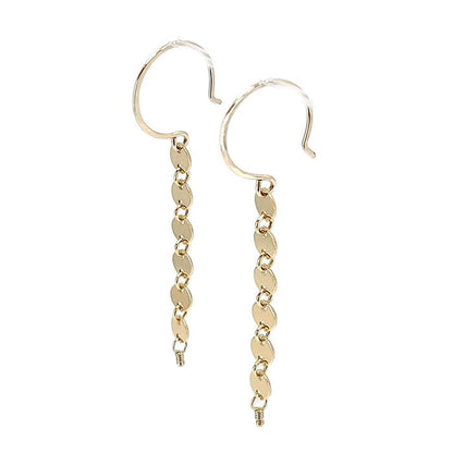 Earrings - Pieces of Eight Dangles (14k Gold Fill) by Foamy Wader