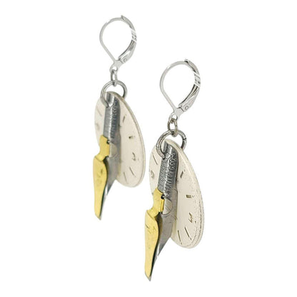 Earrings - Watch Dials - Pen Nibs by Christine Stoll | Altered Relics