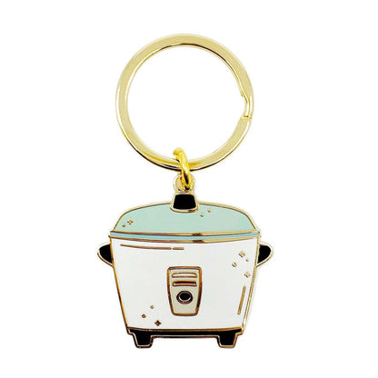Enamel Keychain - Rice Cooker by Occasionalish