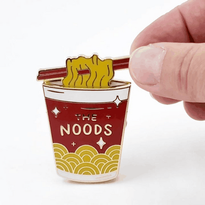 Enamel Pin - Interactive - Instant Noods by Occasionalish