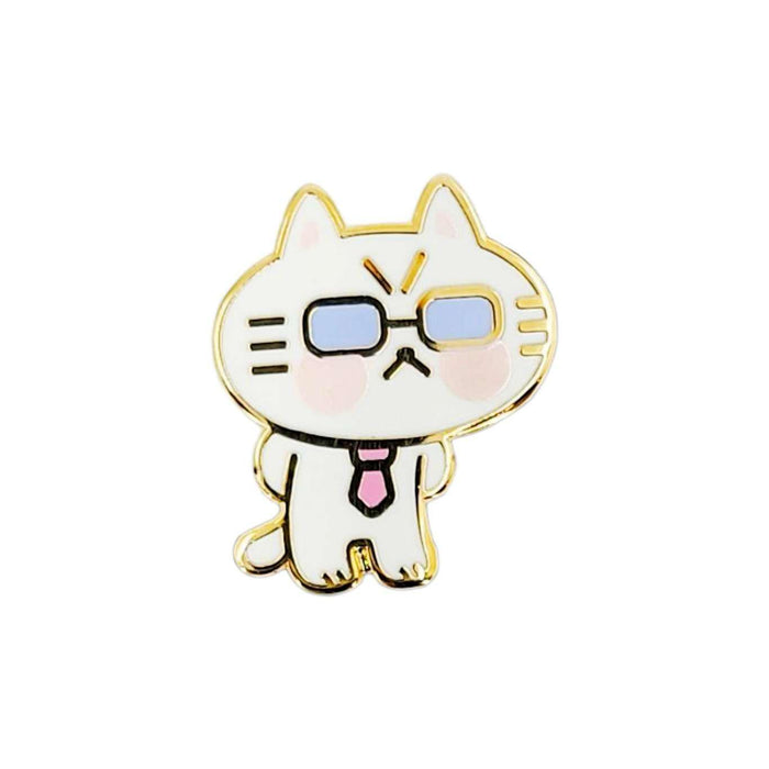 Enamel Pin - Micro-Manager Cat by Mis0 Happy