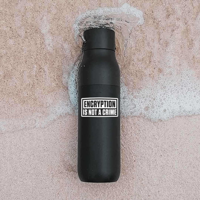 ENCRYPTION is not a crime Sticker - Stickers | STICK IT UP