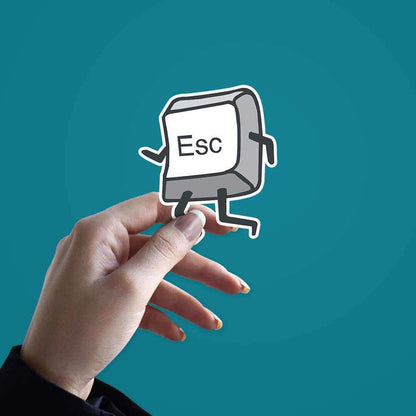 ESC key Sticker - Stickers | STICK IT UP