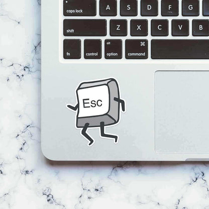 ESC key Sticker - Stickers | STICK IT UP