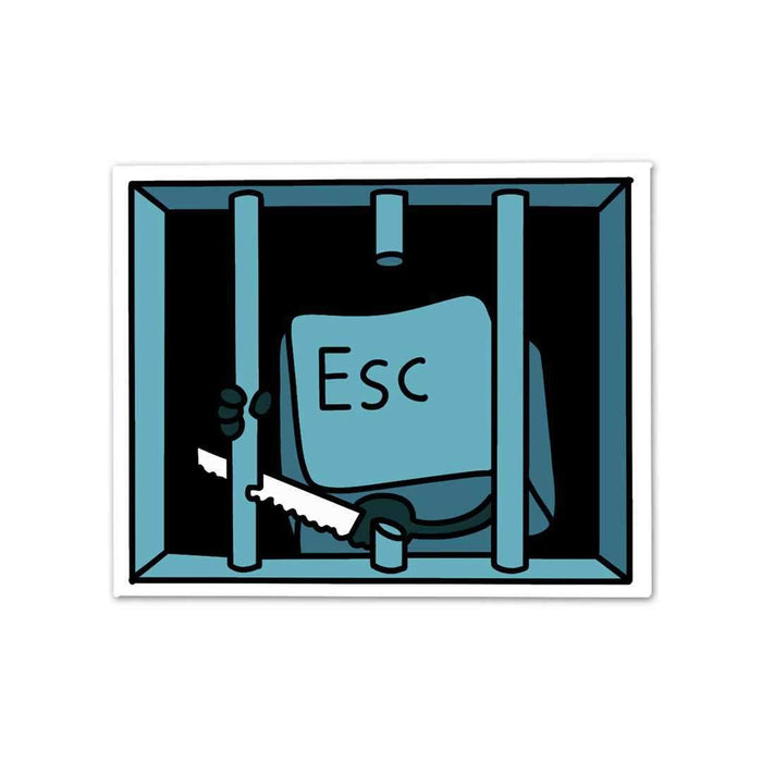 ESCape Sticker - Stickers | STICK IT UP
