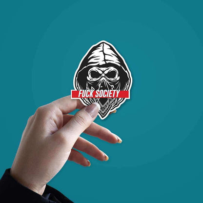 F**k Society Sticker - Stickers | STICK IT UP