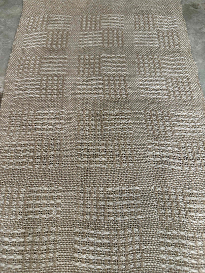 Flax Chex Runner  Weaving Kit