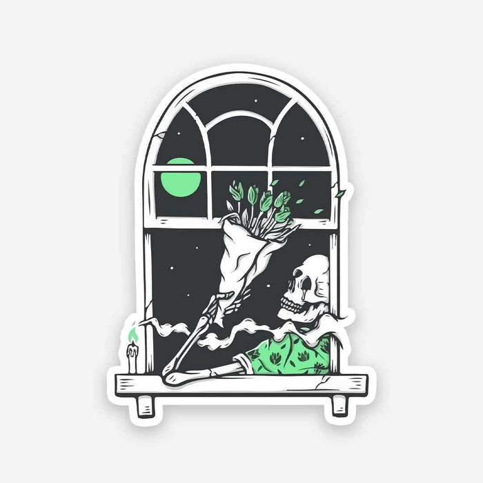Flowers for the dead sticker - Stickers | STICK IT UP