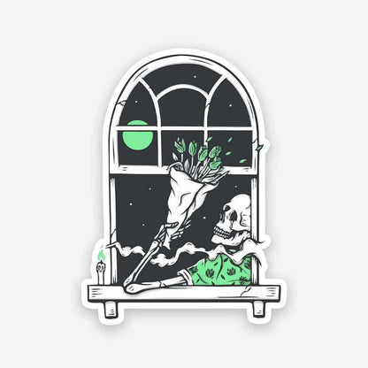 Flowers for the dead sticker - Stickers | STICK IT UP