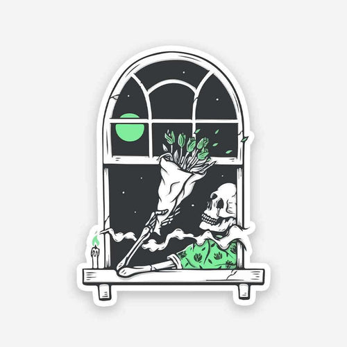 Flowers for the dead sticker - Stickers | STICK IT UP