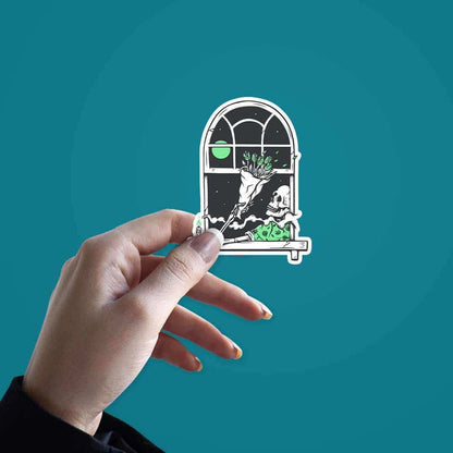 Flowers for the dead sticker - Stickers | STICK IT UP