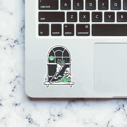 Flowers for the dead sticker - Stickers | STICK IT UP