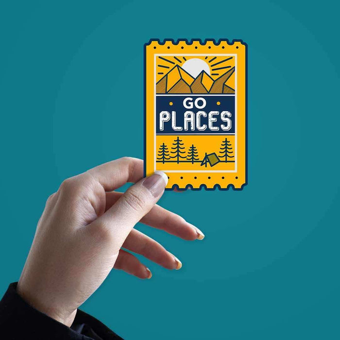 Go places Sticker - Stickers | STICK IT UP