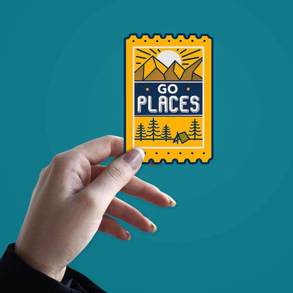 Go places Sticker - Stickers | STICK IT UP