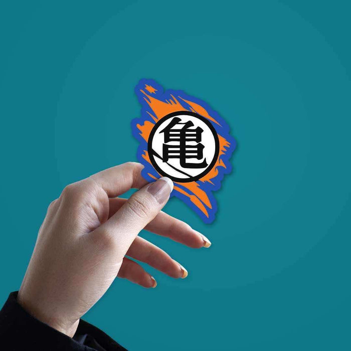 Goku Logo Sticker - Stickers | STICK IT UP