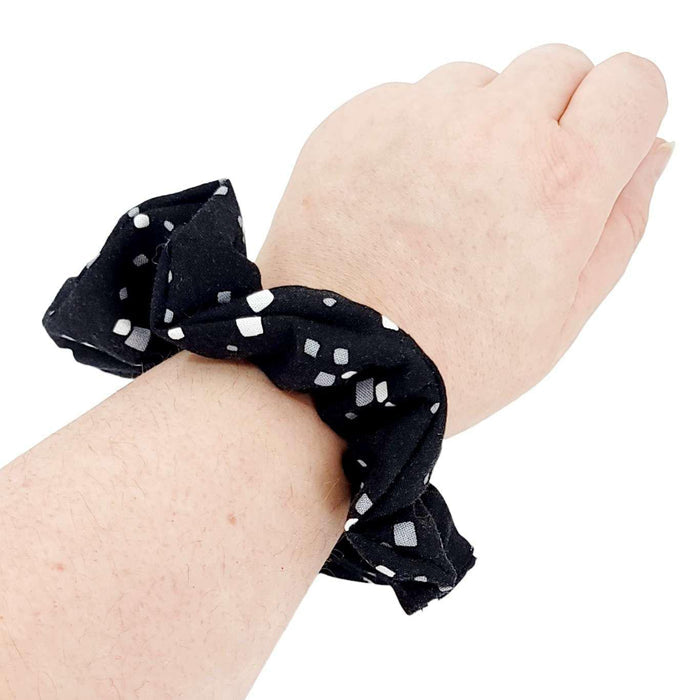 Hair Accessory - Classic Scrunchy in Mixed Squares by imakecutestuff