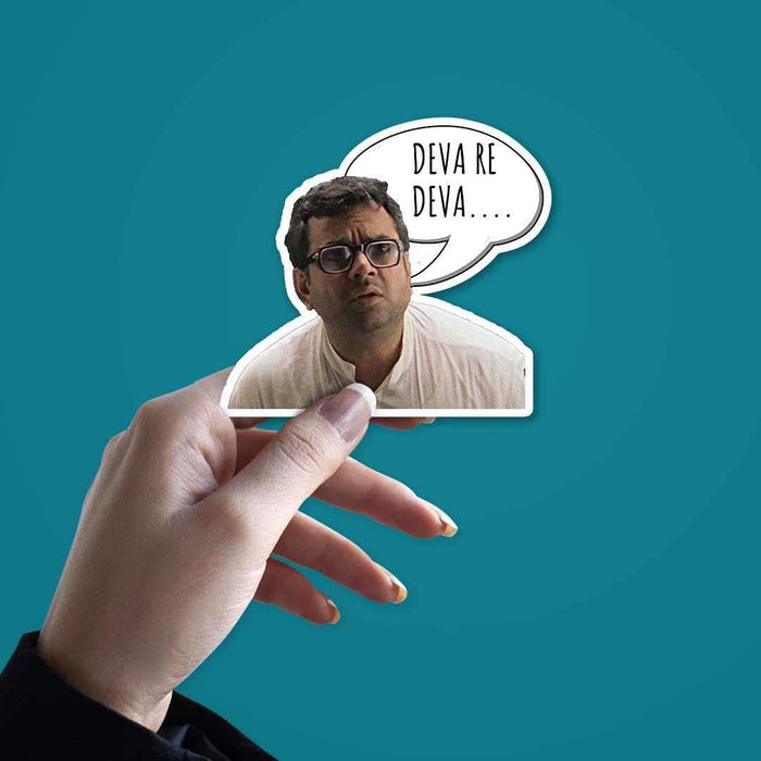 Hera Pheri - Deva Re Deva ! Sticker - Stickers | STICK IT UP