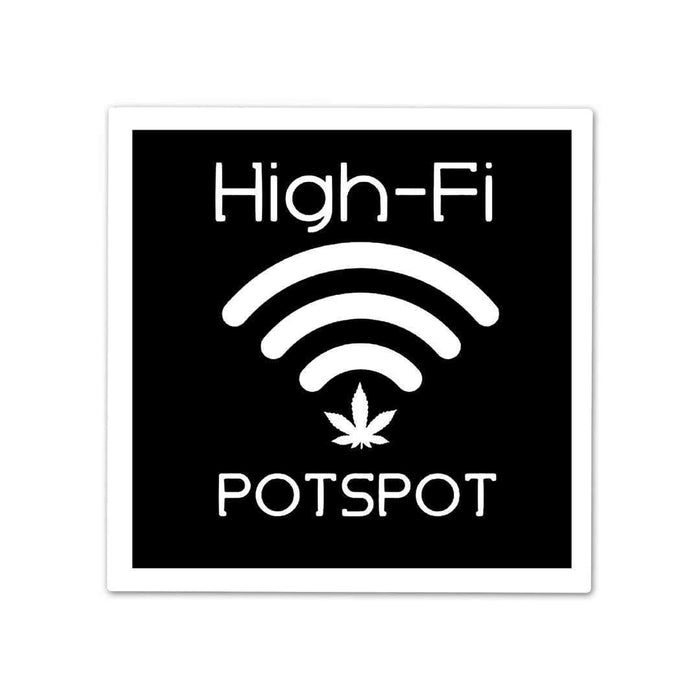 High - Fi Sticker - Stickers | STICK IT UP