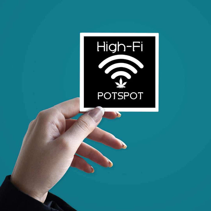 High - Fi Sticker - Stickers | STICK IT UP