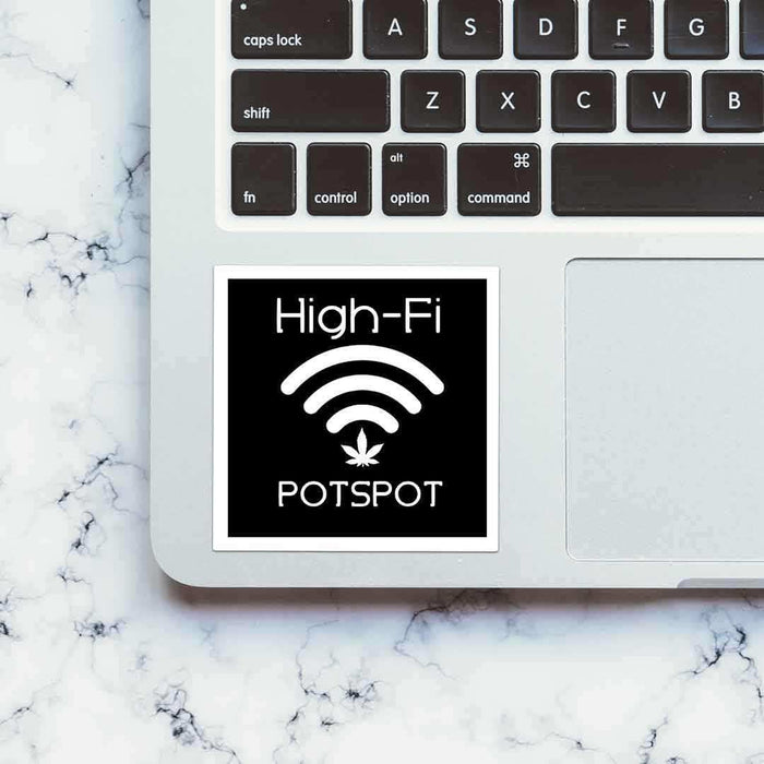 High - Fi Sticker - Stickers | STICK IT UP