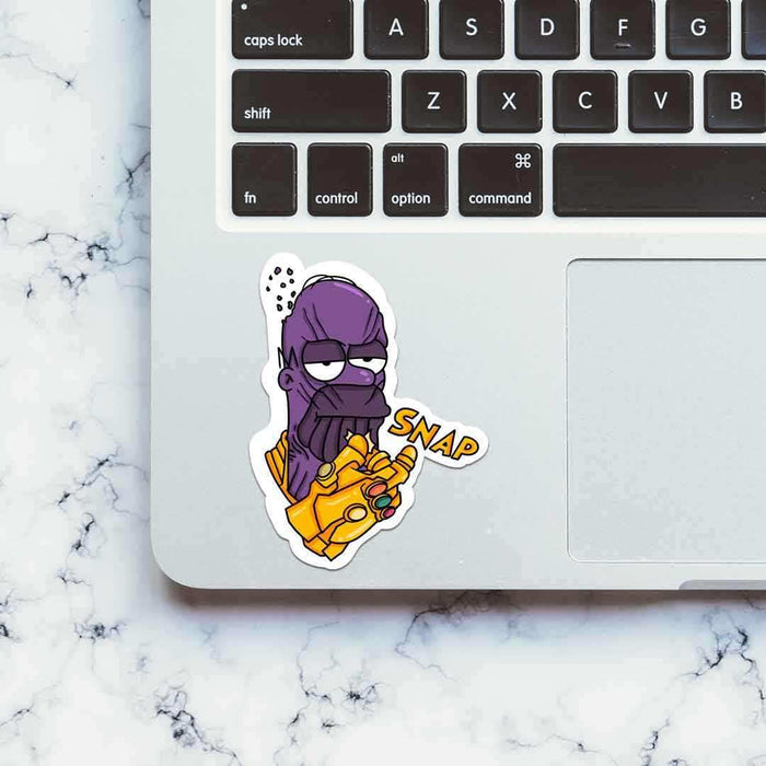 Homer Snap Sticker - Stickers | STICK IT UP