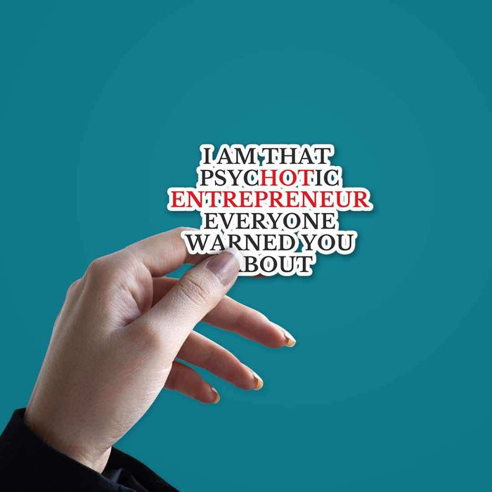 HOT ENTREPRENEUR Sticker - Stickers | STICK IT UP