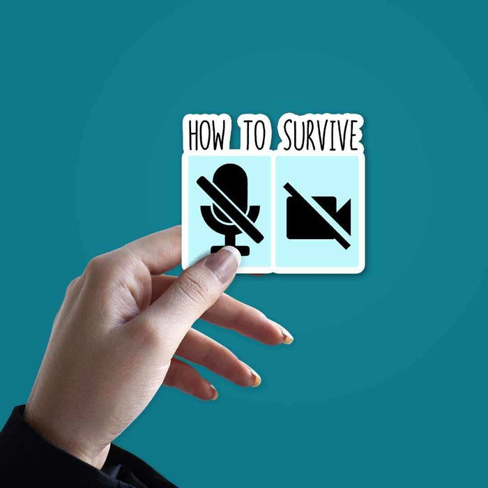 How to survive Sticker - Stickers | STICK IT UP