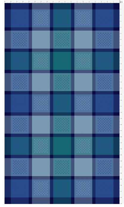 Huck Squares Linen Towels - Pattern and Yarn Kit